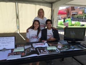 Pictured Above: Rosemary Reid, Chris Mayhew and Jen Segal (1/2 Camp Director along with Magic Mike Segal)