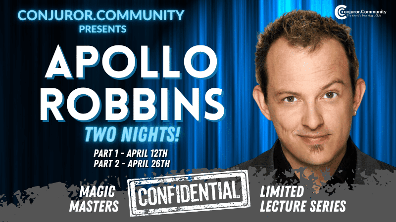 Apollo Robbins Live Appearance at CC Club